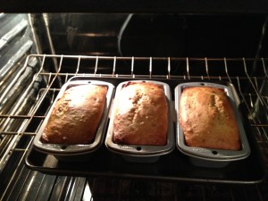 Foolproof Lightened Banana Bread_oven2