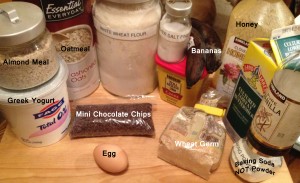 Chocolate Banana Energy Muffins 1