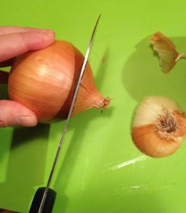 Apple Pumpkin Soup_Cut Onion