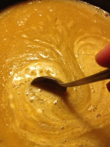 Apple Pumpkin Soup_Stir in Half & Half