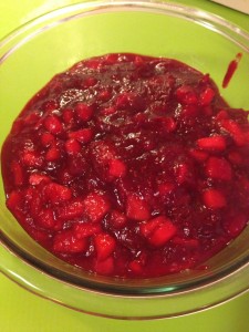 Fresh Apple Cranberry Sauce (5)