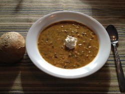 Butternut Squash and Wild Rice Soup