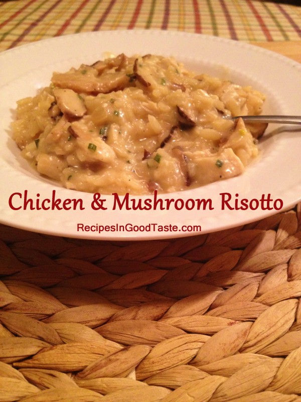 Chicken & Mushroom Risotto 