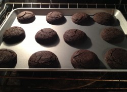 Valentine Chocolate Crinkle Cookies