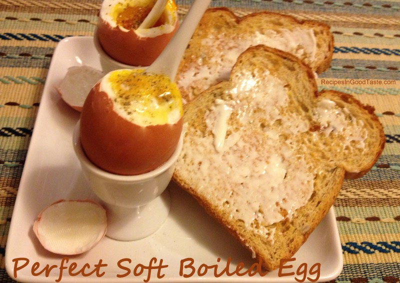 How to Soft Boil an Egg 
